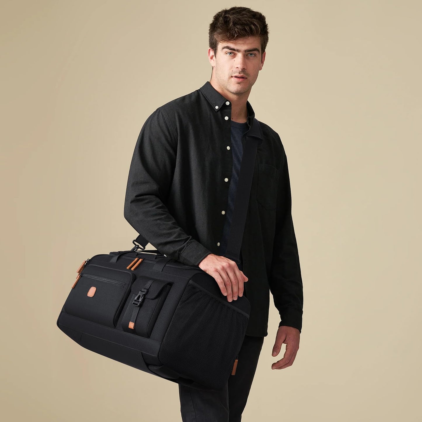 Gym Bag for Men and Women with Shoe & Laptop Compartment