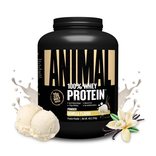 Animal 100% Whey Protein Powder – Whey Blend for Pre Workout or Post Workout