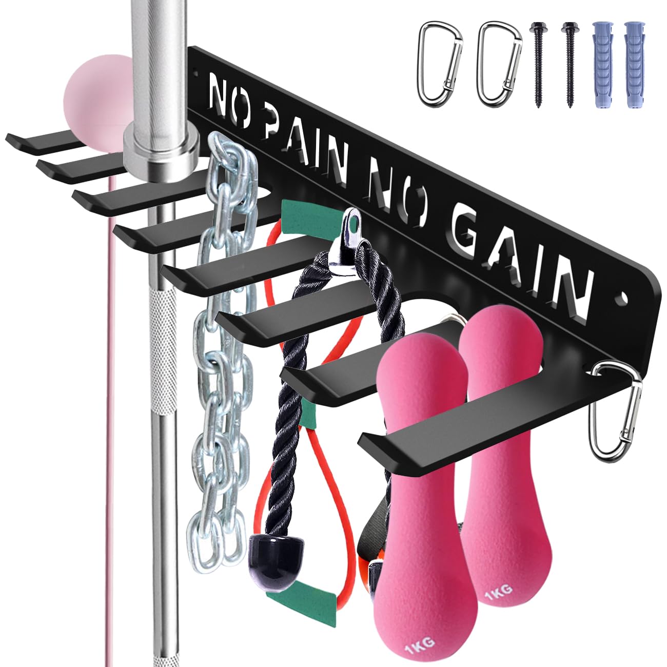 Home Gym Accessories Organization Storage Rack