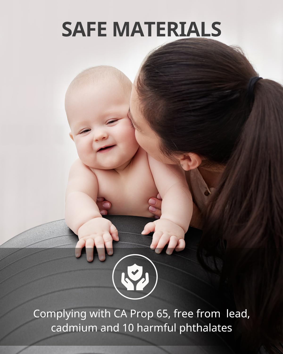 Trideer Yoga Ball Exercise Ball for Working Out