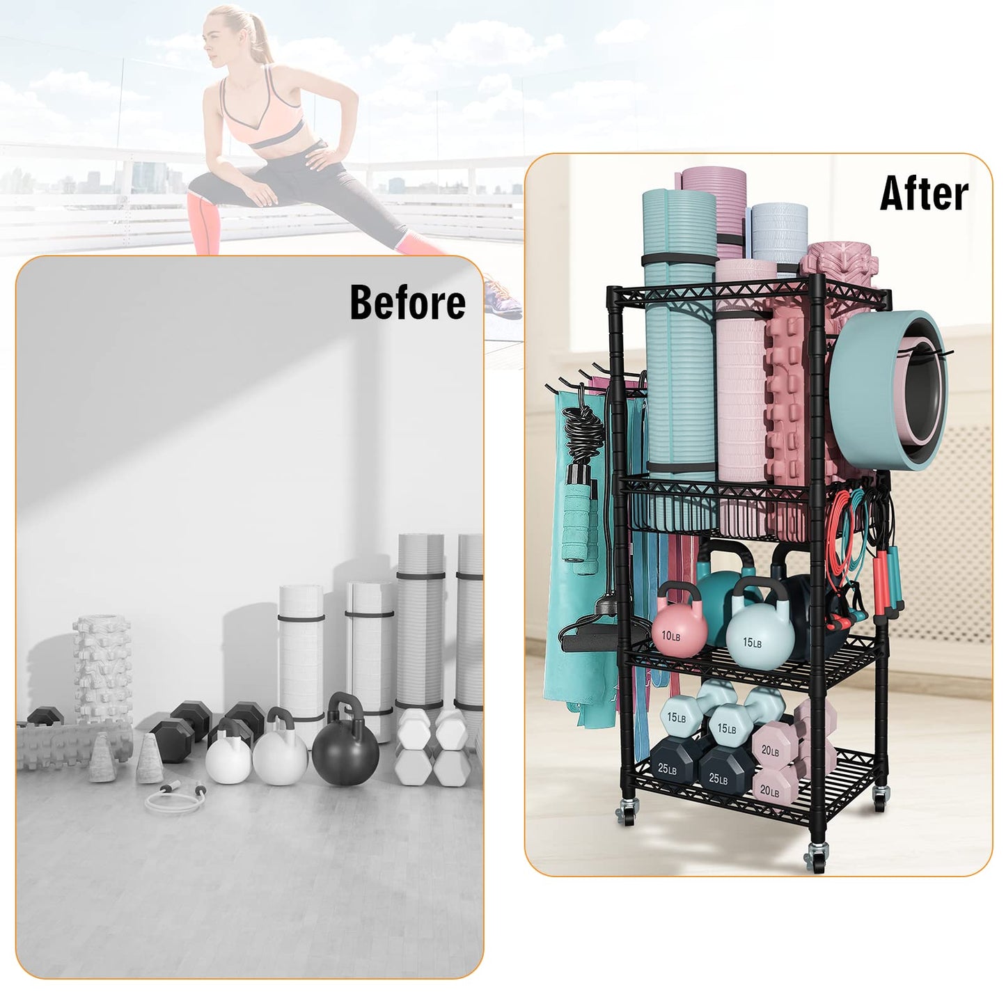 FUTASSI S1 Home Gym Storage