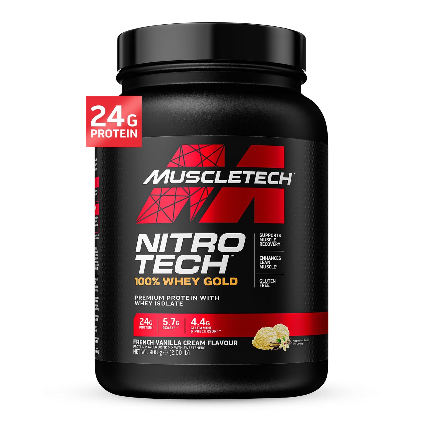 Whey Protein Powder , MuscleTech Nitro-Tech Whey Gold Protein Powder