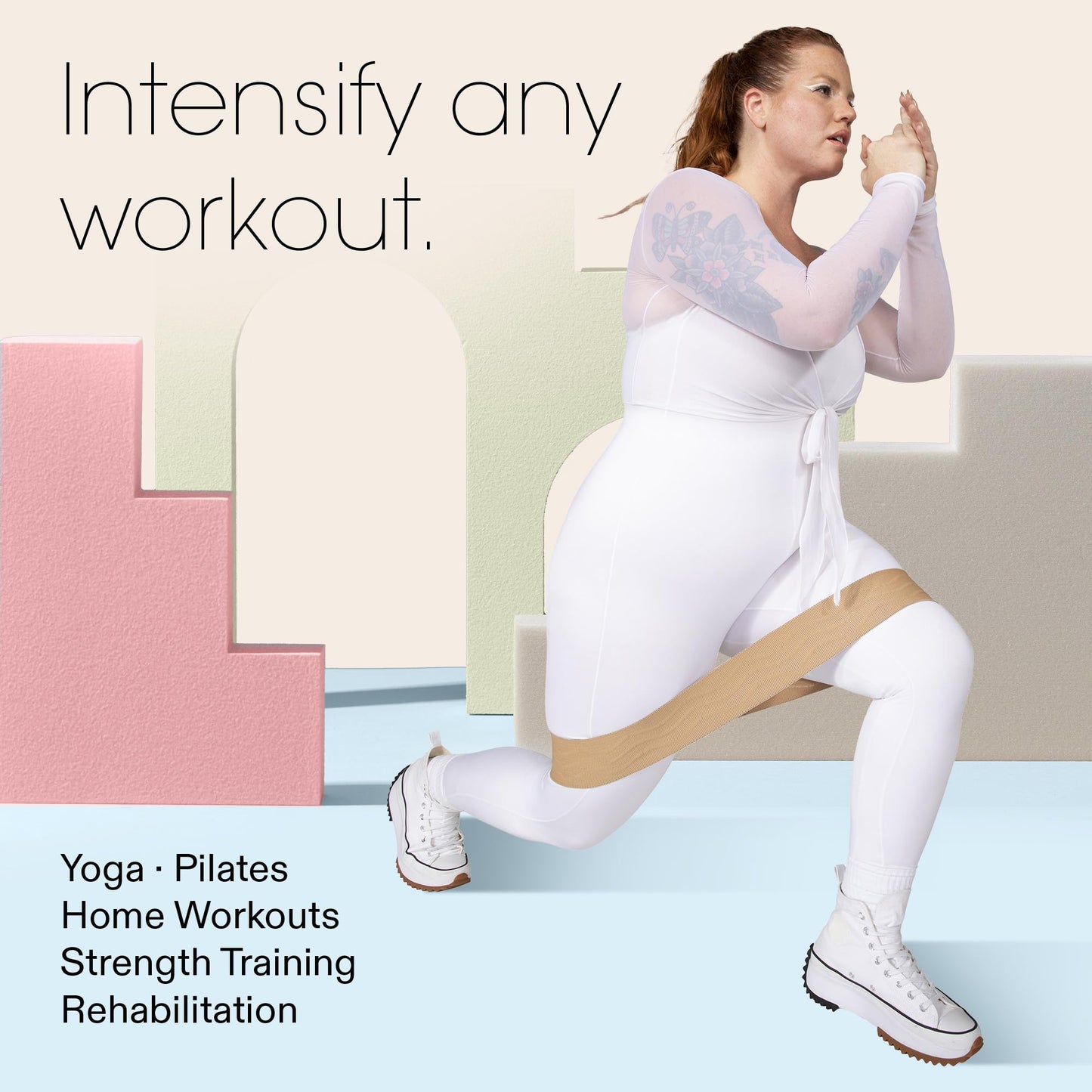 Bala Bands Resistance Bands for Women & Men, 3-Pack