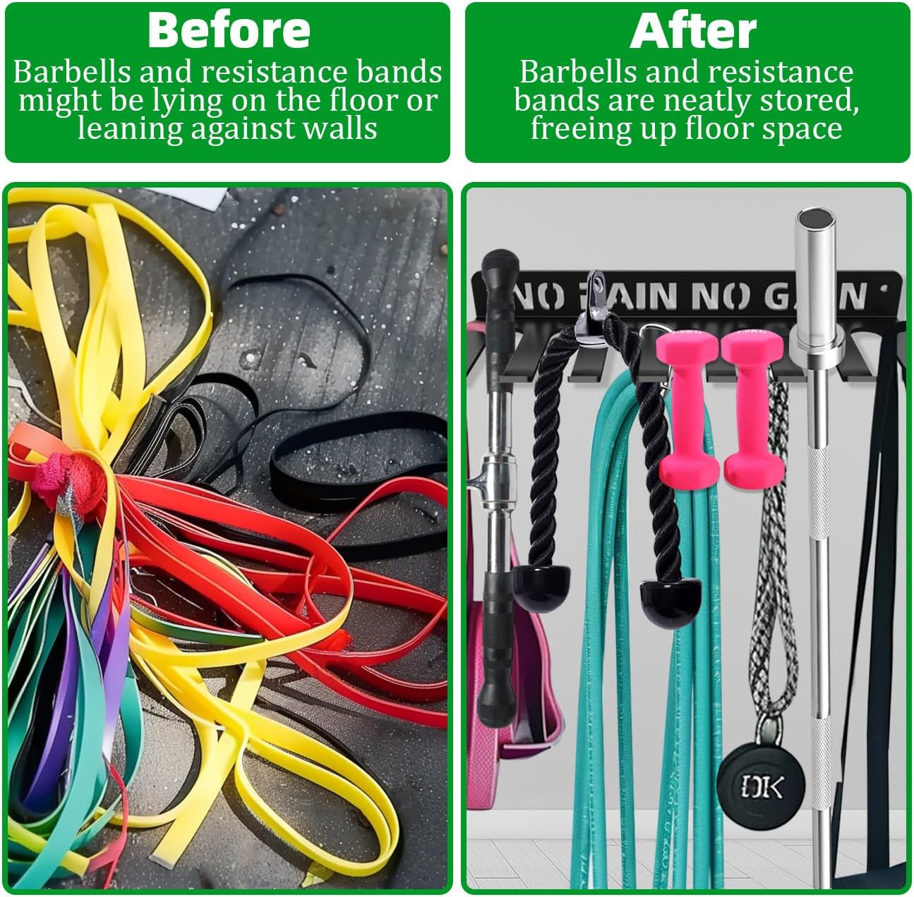 Home Gym Accessories Organization Storage Rack