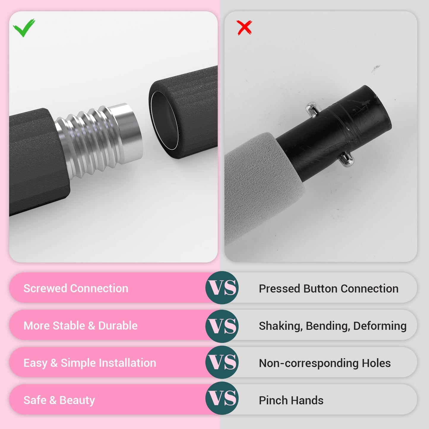 Pilates Bar Kit with Resistance Bands