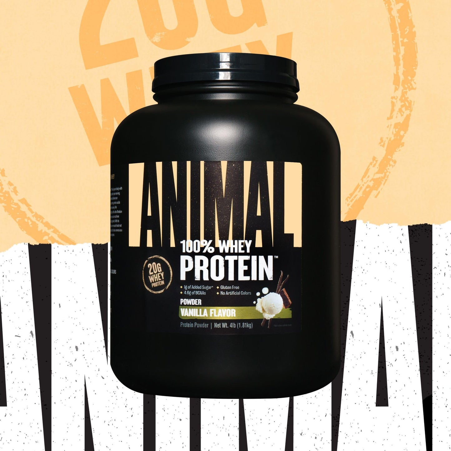 Animal 100% Whey Protein Powder – Whey Blend for Pre Workout or Post Workout