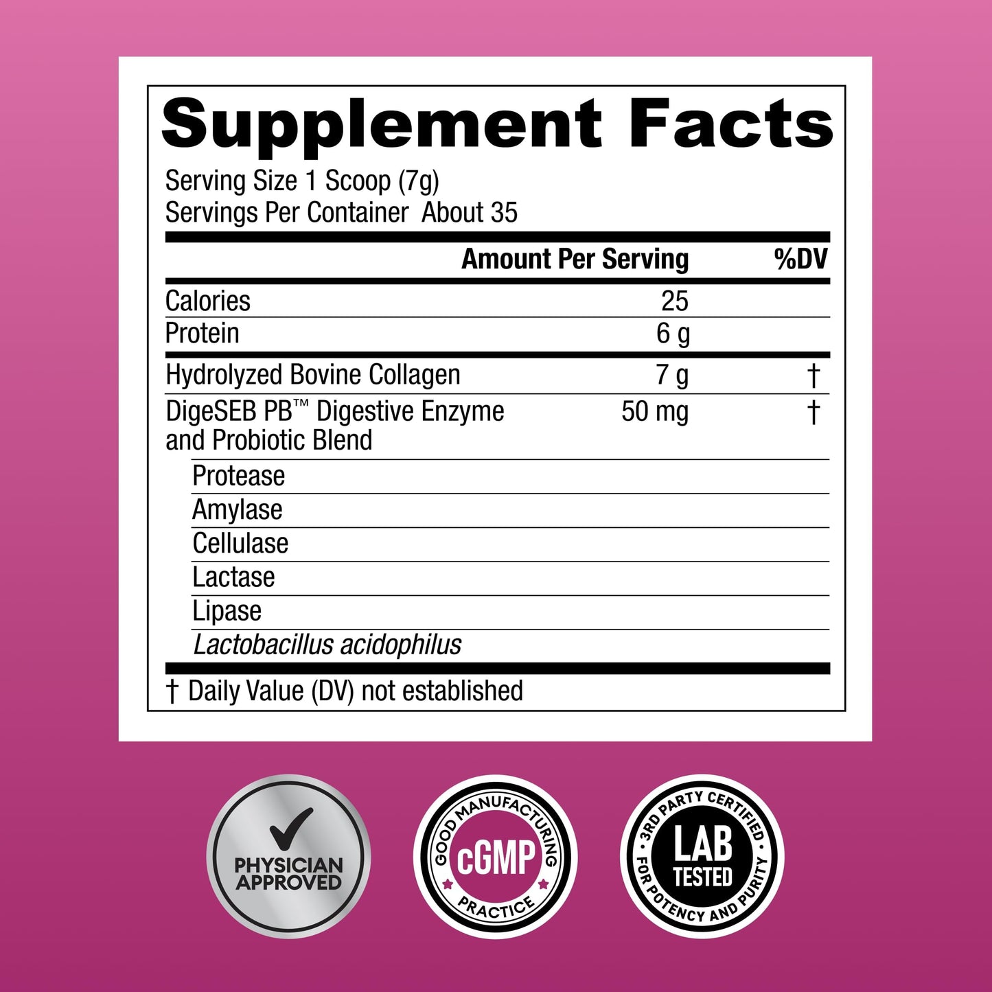 Physician's CHOICE Collagen Peptides