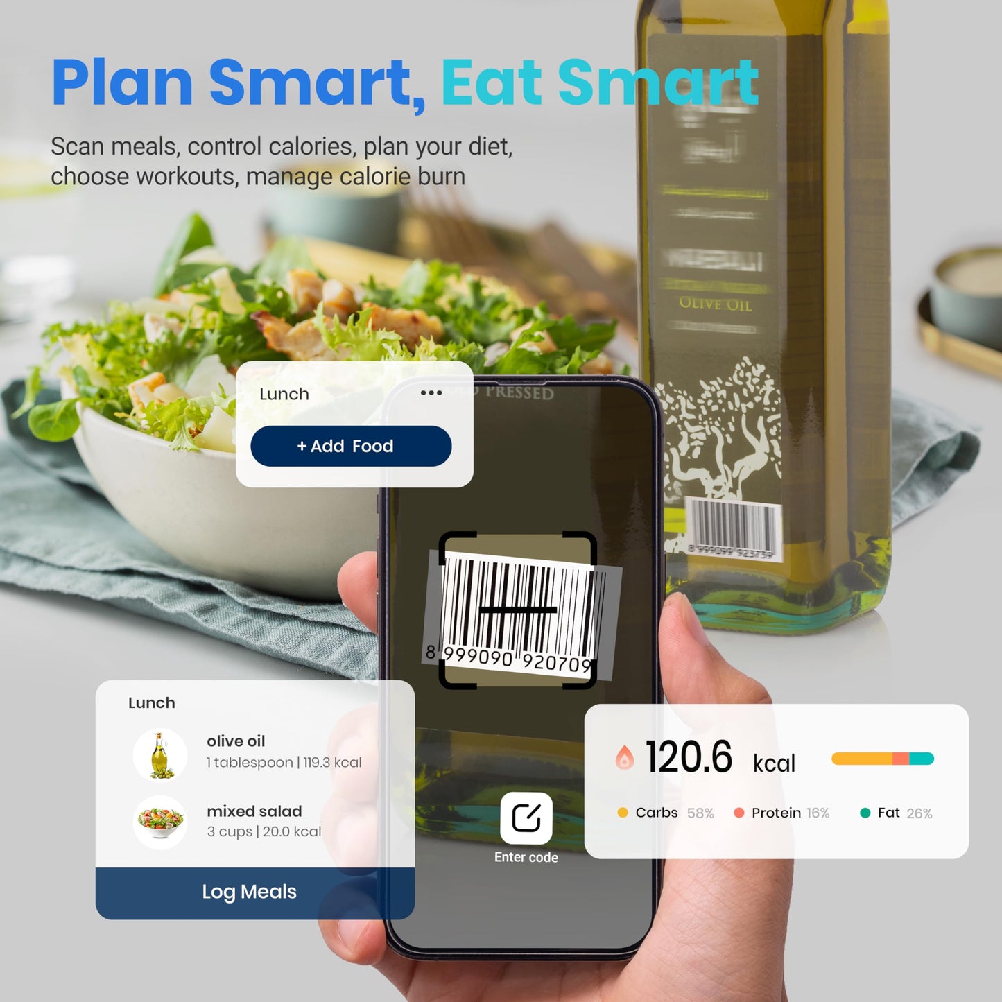 Etekcity Smart Scale for Body Weight Fat, FSA HSA Eligible, Digital Bathroom Weighing Machine