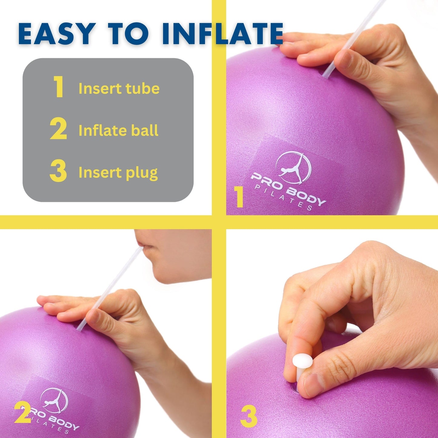 ProBody Pilates Small Exercise Ball