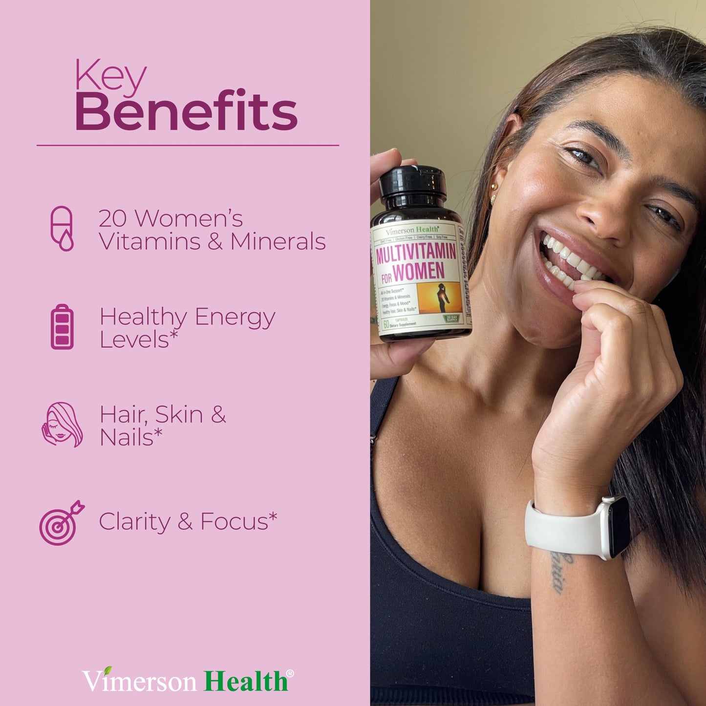 Multivitamin for Women - Daily Womens Multivitamin & Multimineral