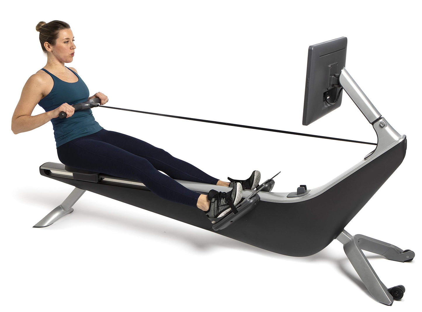 Hydrow Pro Rowing Machine with Immersive 22" HD Rotating Screen